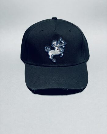 Sagittarius Ripped Black Cap