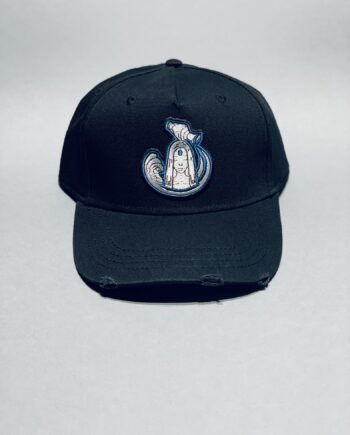 Aquarius Ripped Black Cap