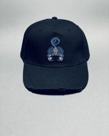 Scorpio Ripped Black Cap