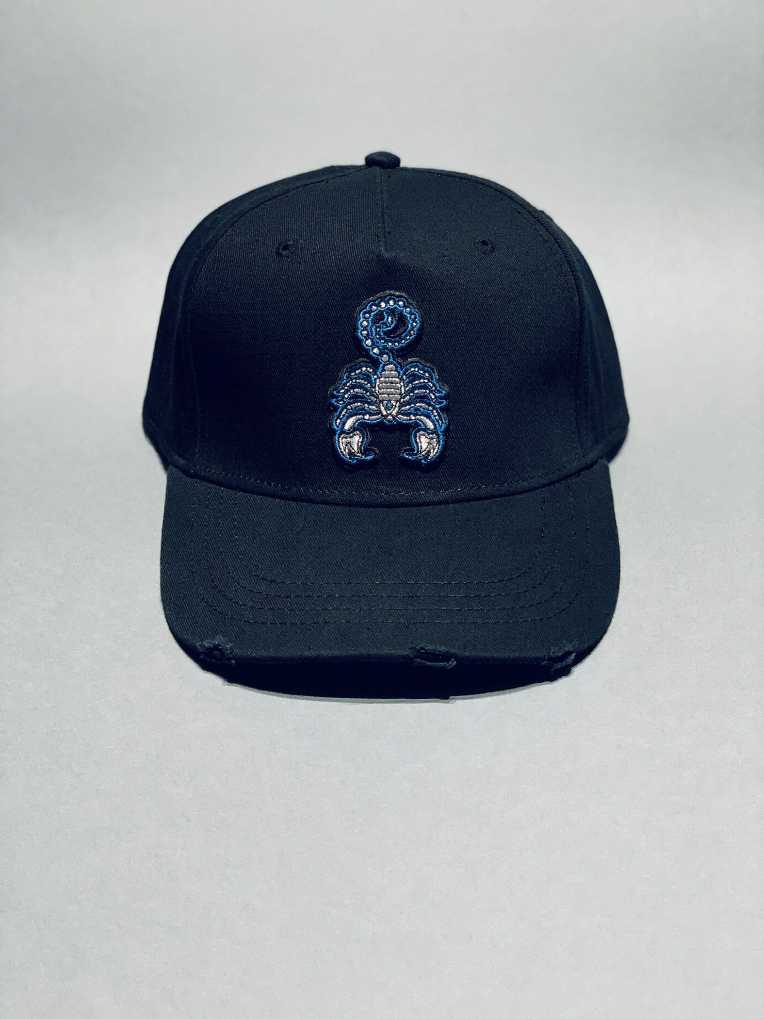 Scorpio Ripped Black Cap