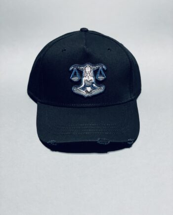 Libra Ripped Black Cap