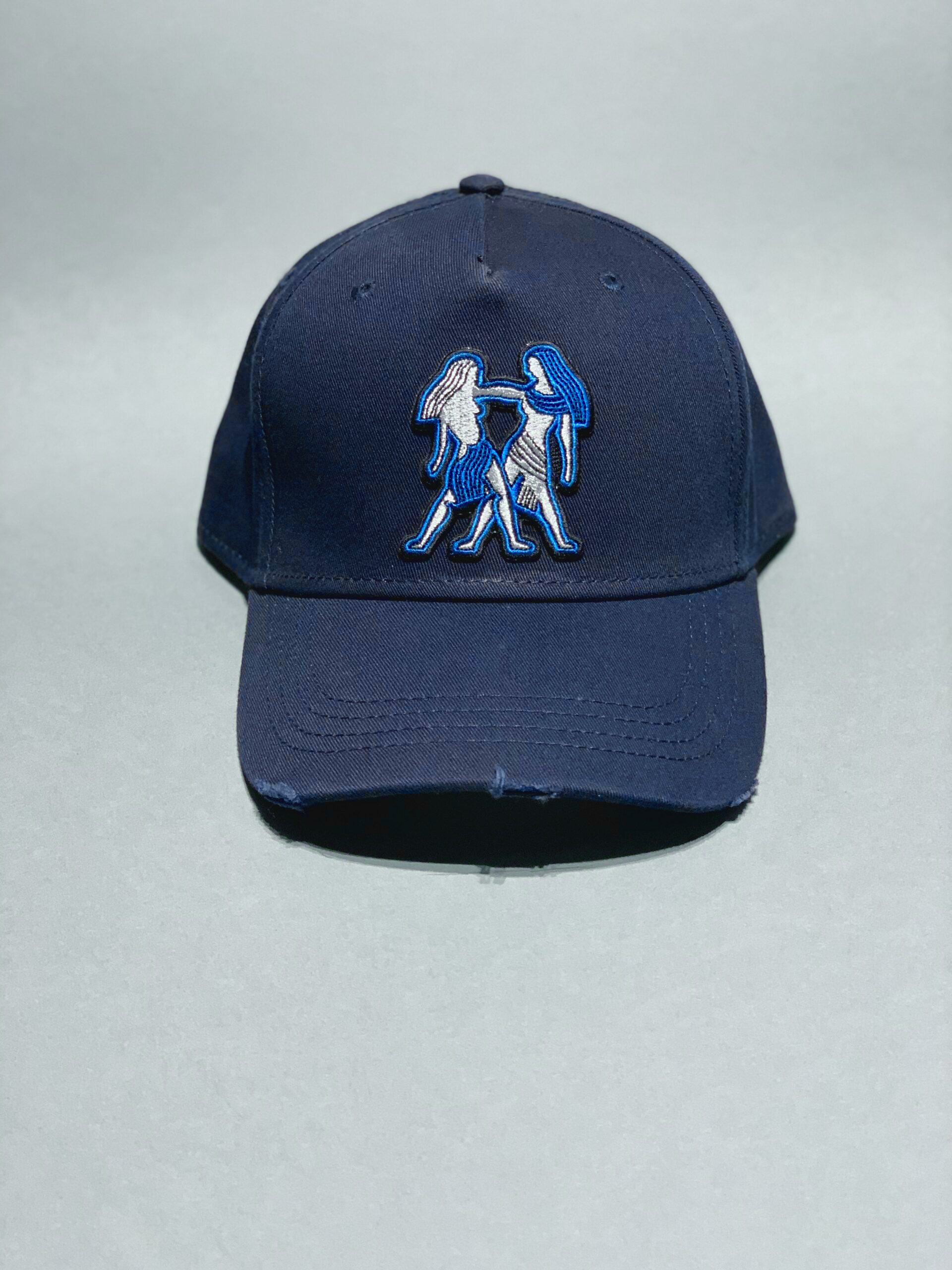 Gemini Ripped Navy Cap