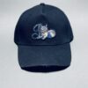 J KUB RIPPED NAVY BASEBALL CAP