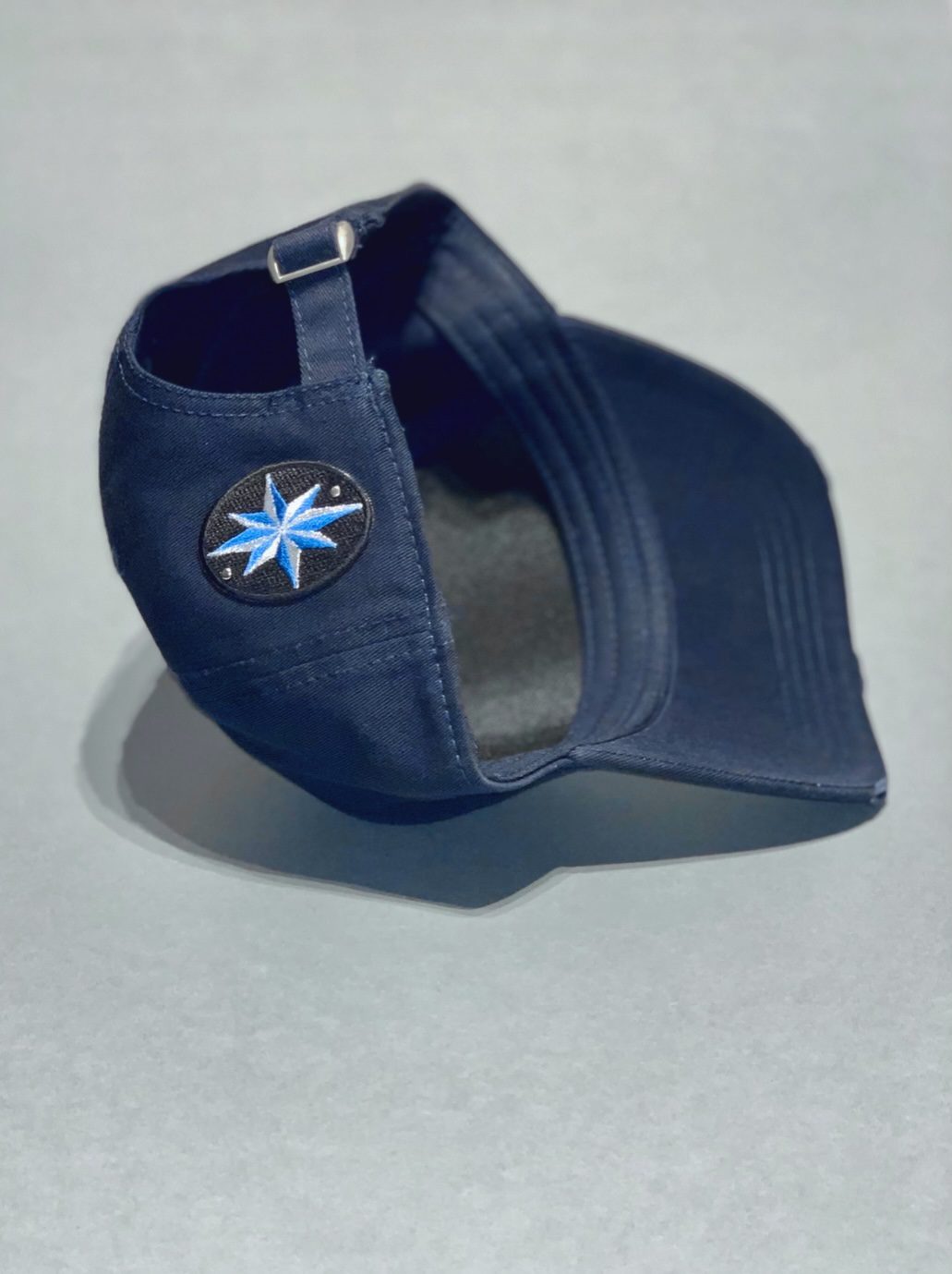Aquarius Ripped Navy Cap - Image 3