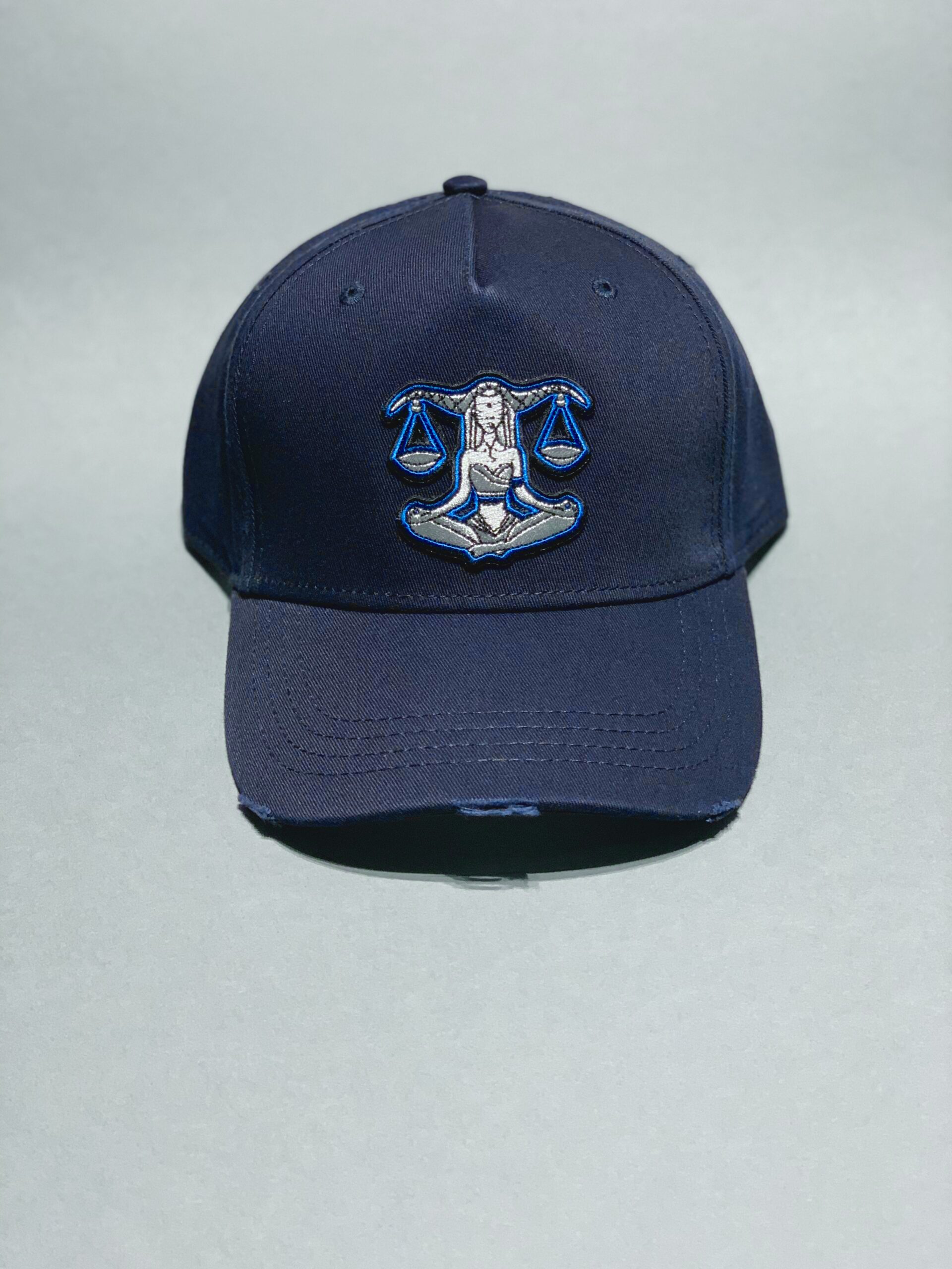 Libra Ripped Navy Cap