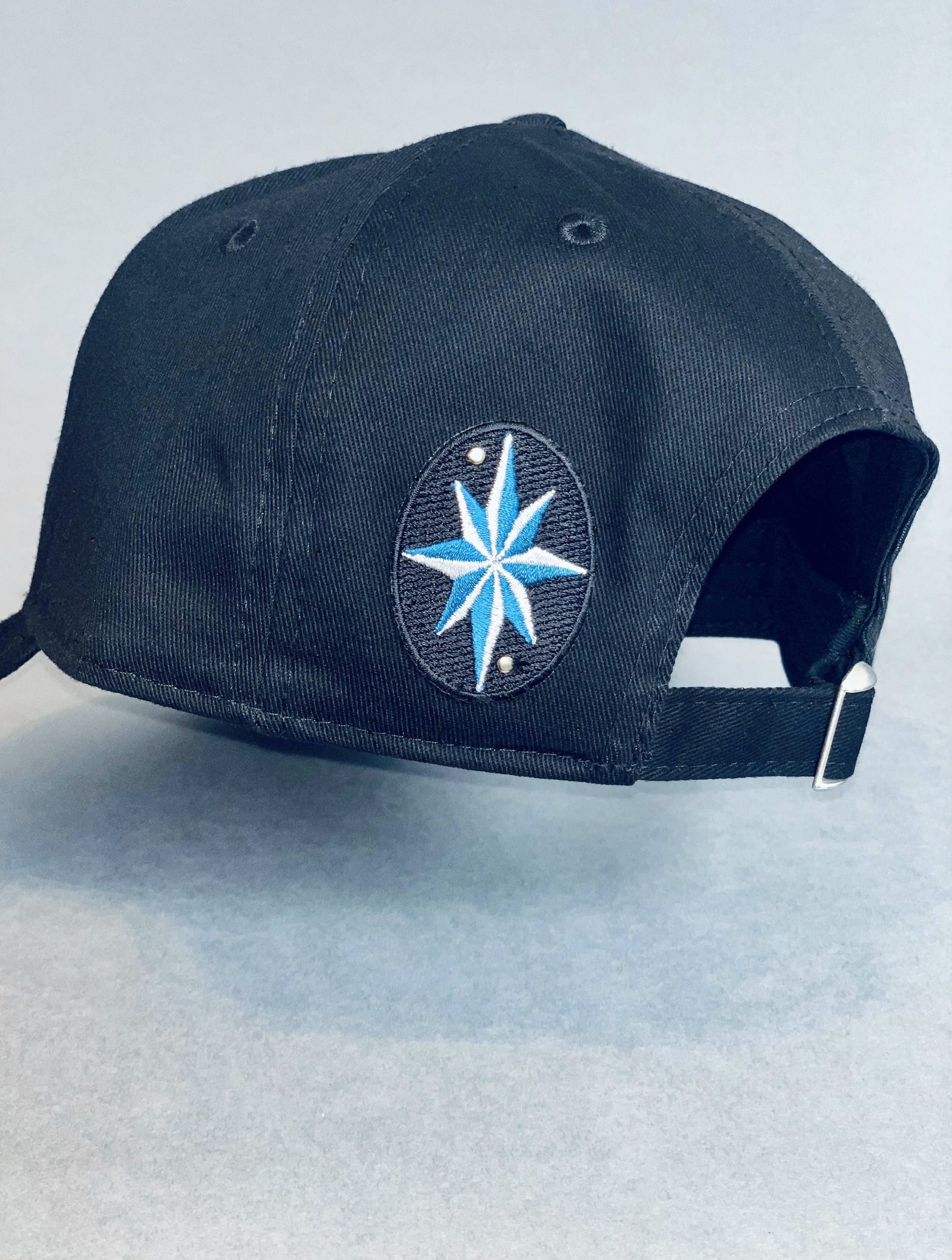 J KUB RIPPED NAVY BASEBALL CAP - Image 4