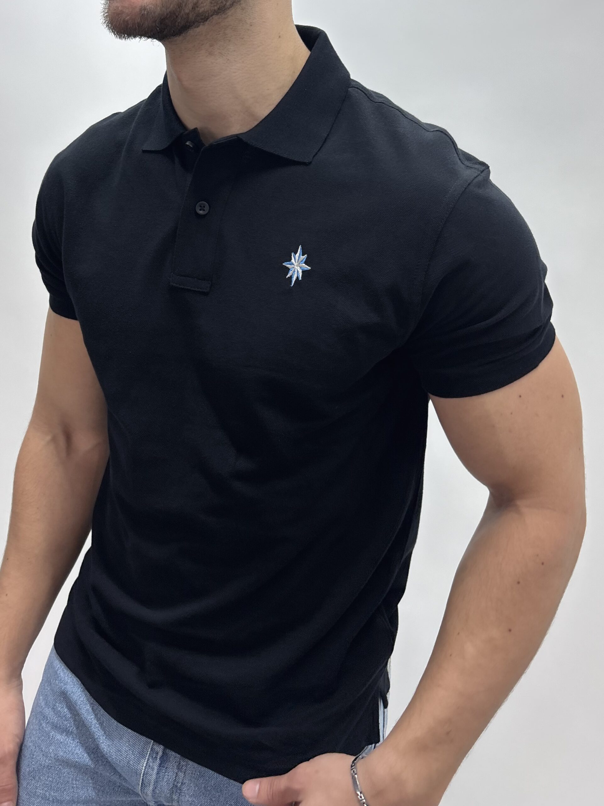 Jet Black Polo - Image 2