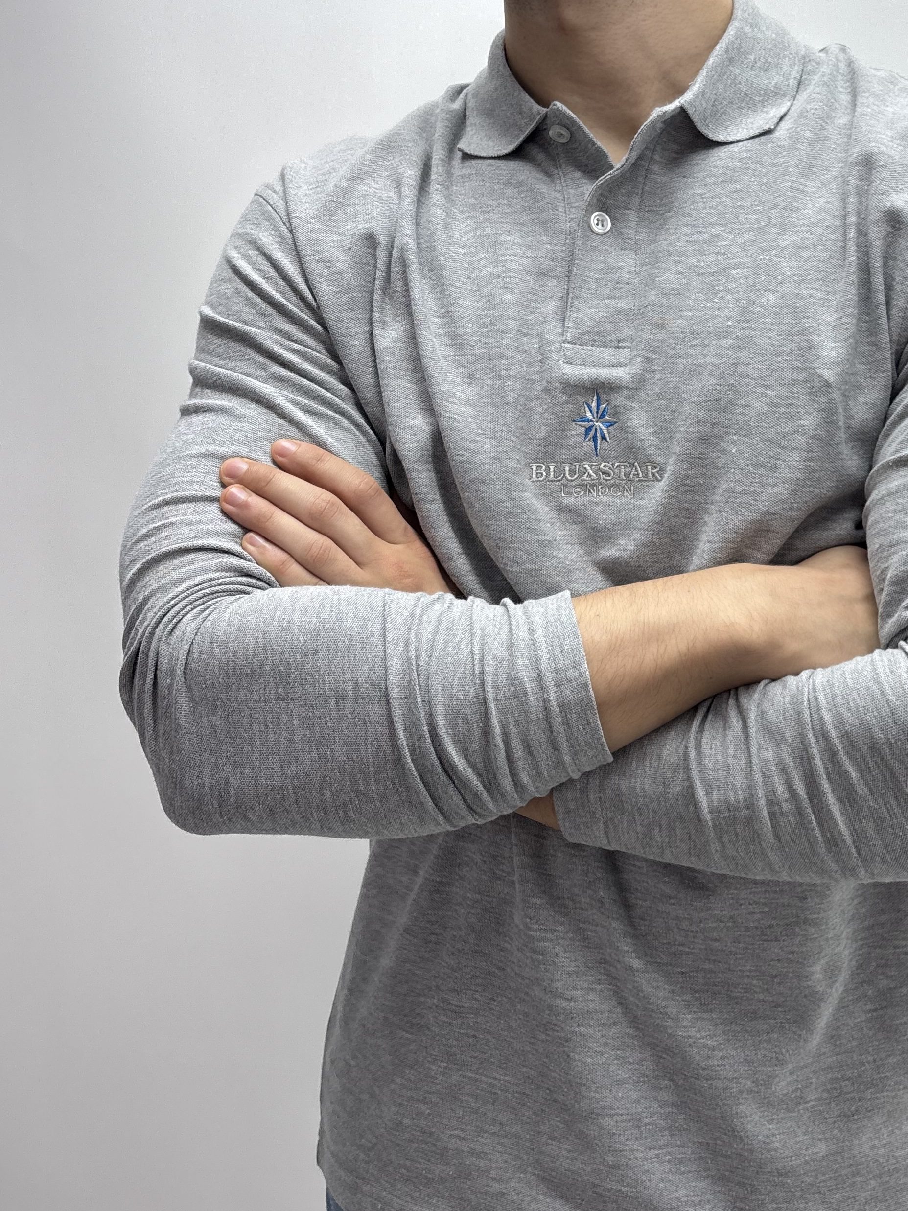 Ultra Relaxed Grey Polo - Image 5