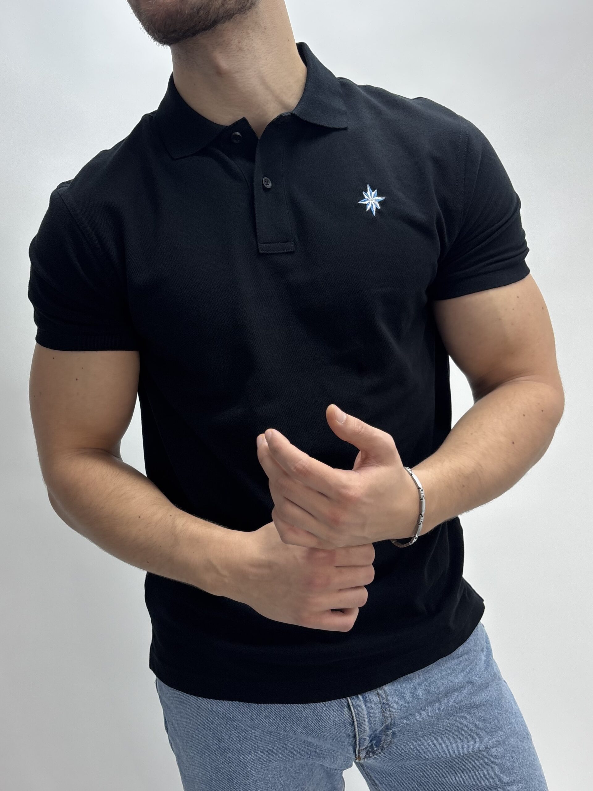 Jet Black Polo - Image 4