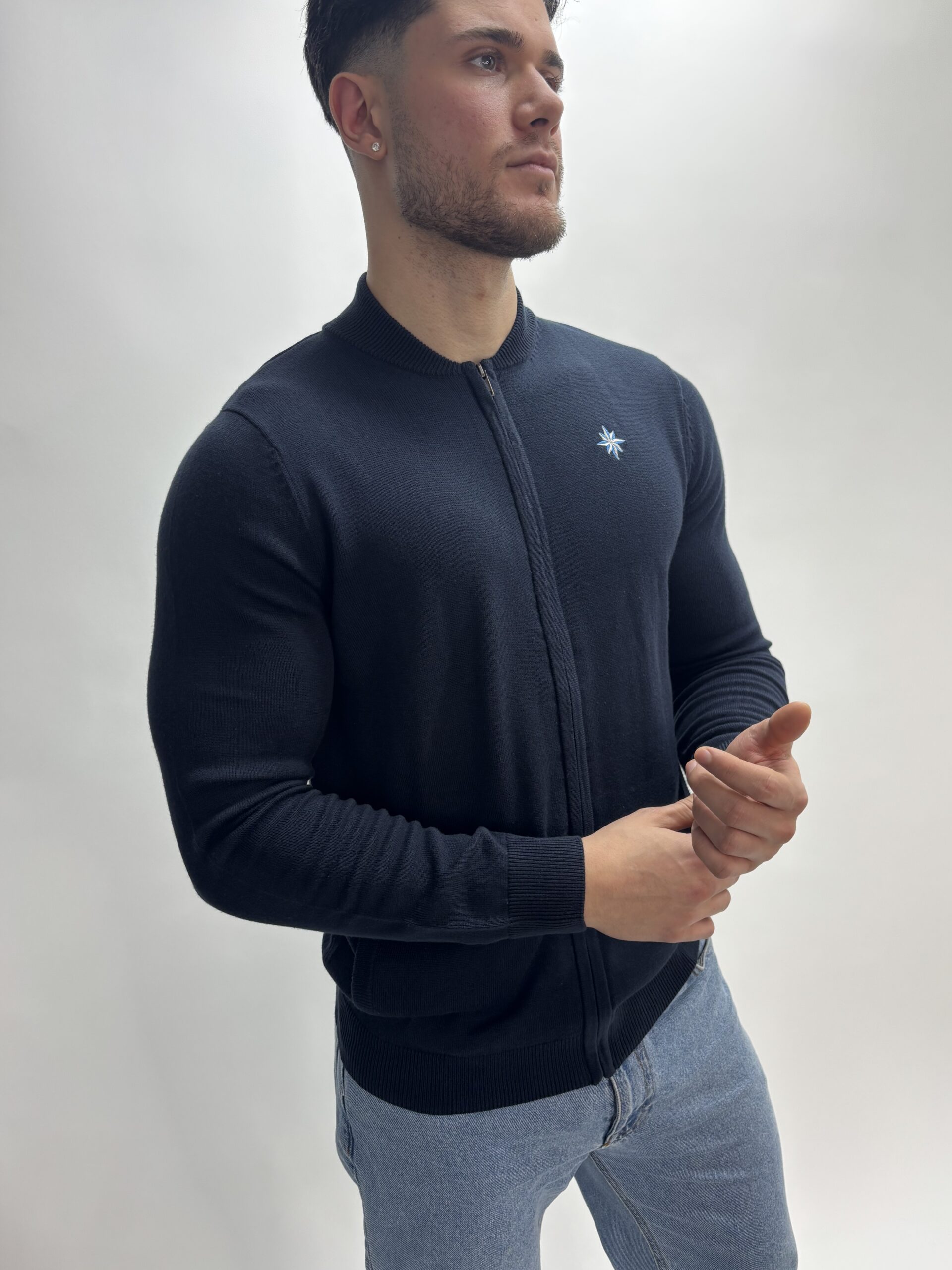 Zip-Up Cardigan - Image 2