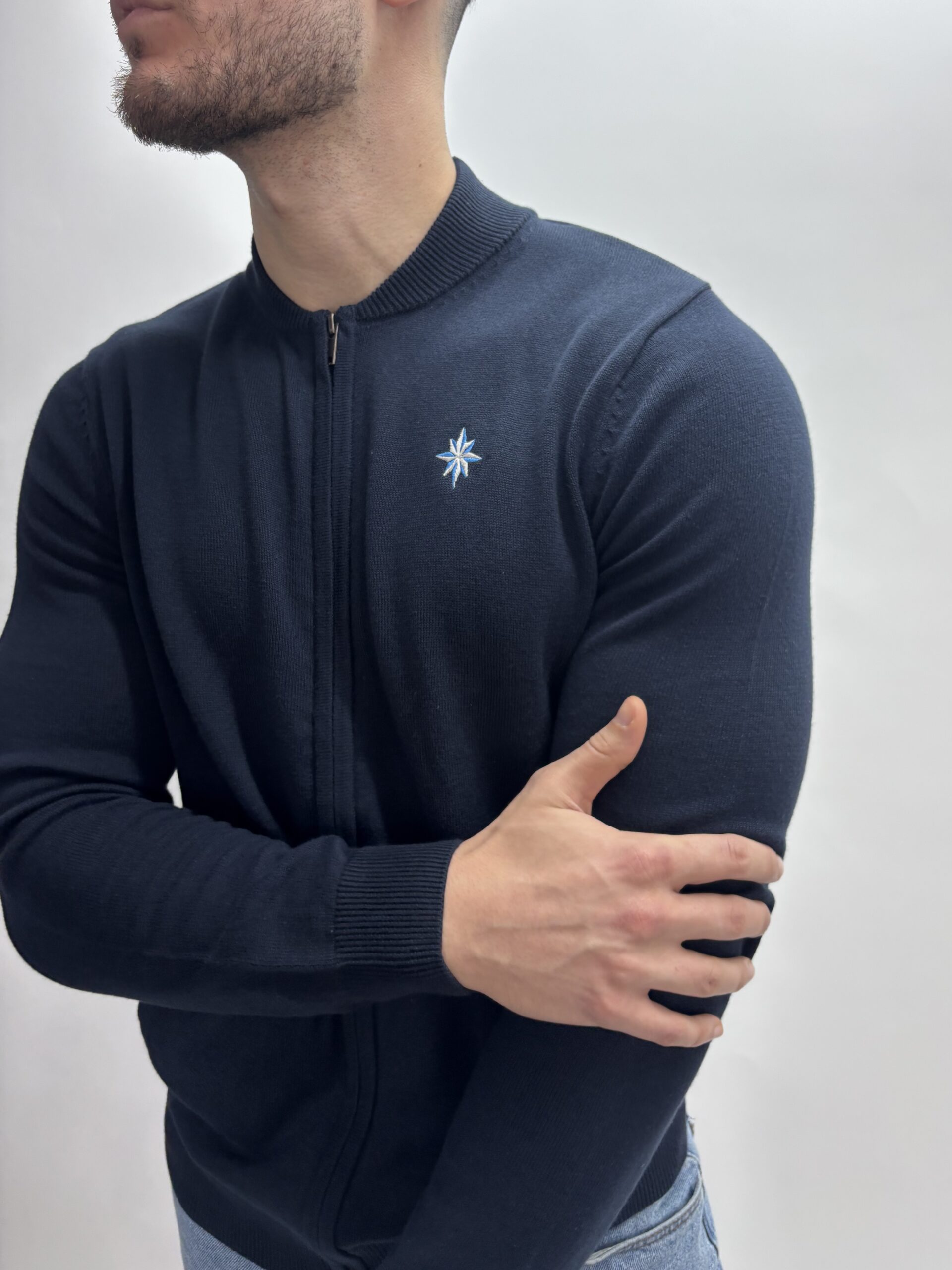Zip-Up Cardigan - Image 3