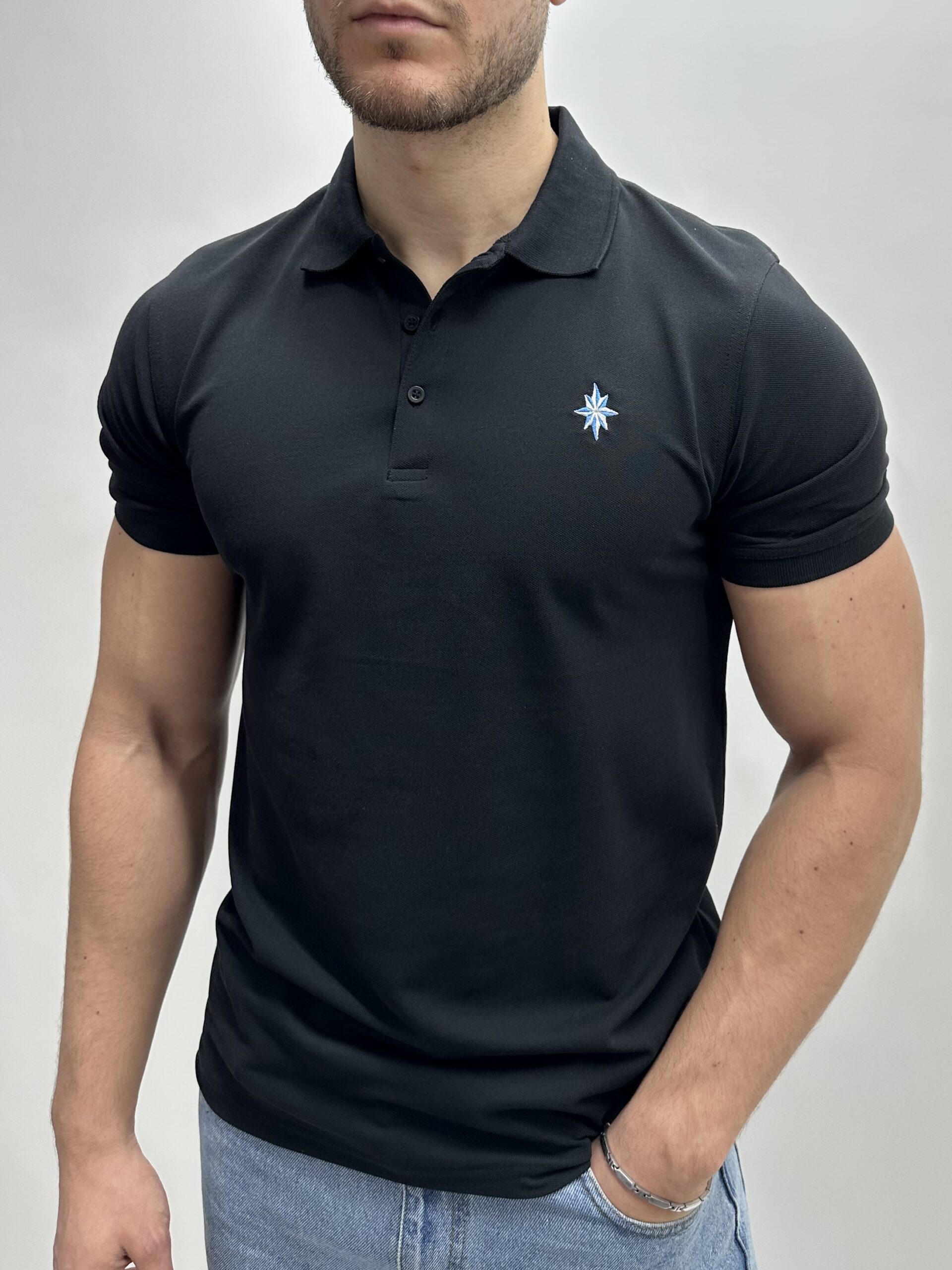 I Black Polo Shirt