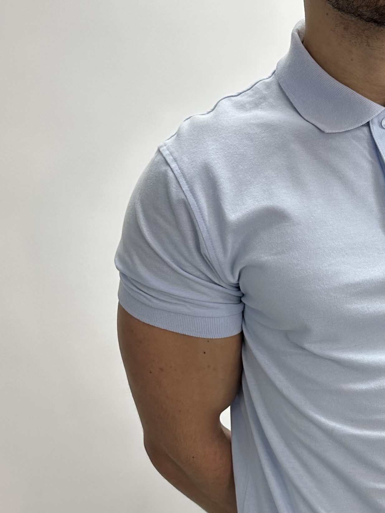 Light Blue Polo - Image 4