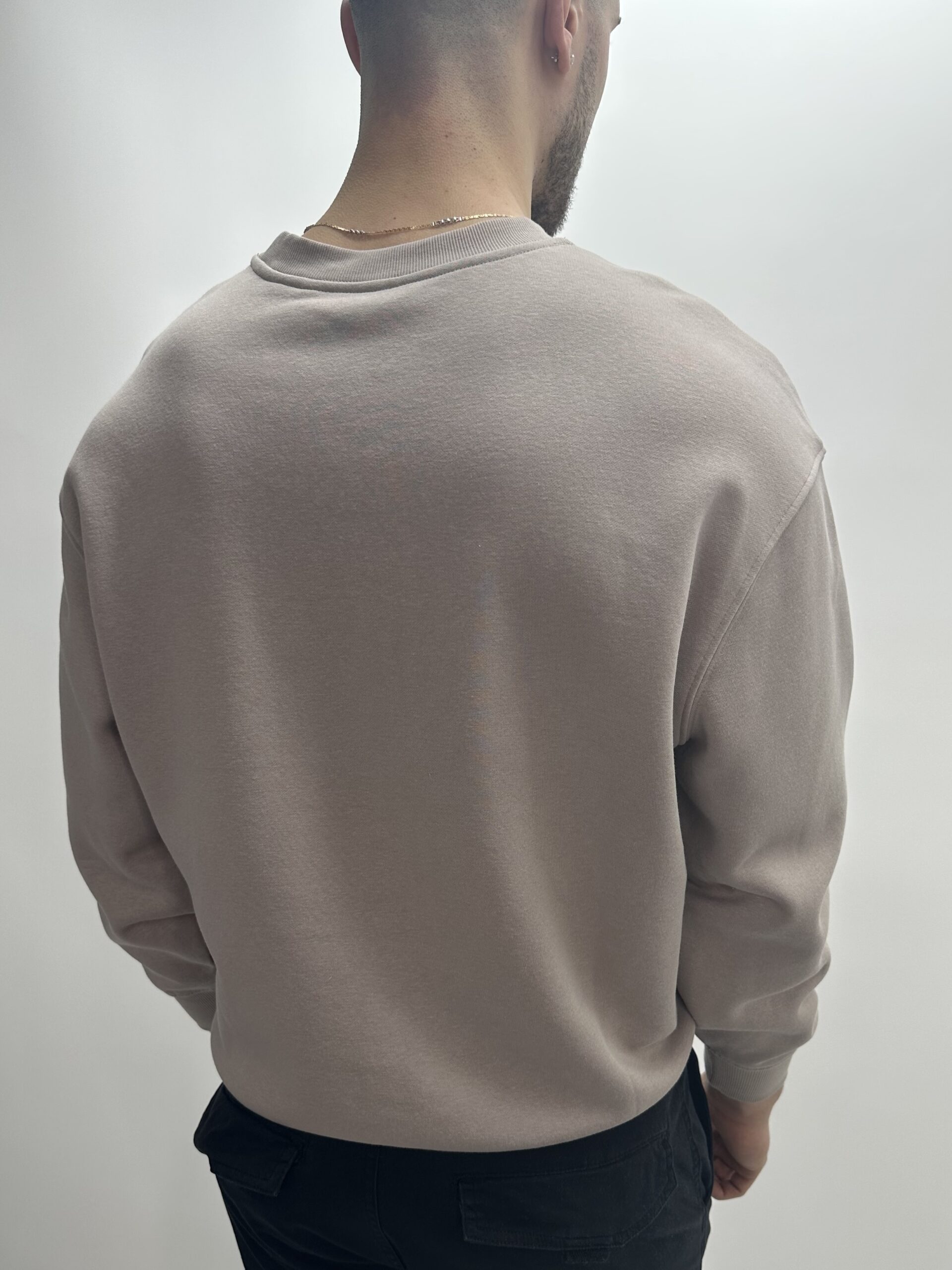 Desert Brown Crewneck Sweater - Image 7