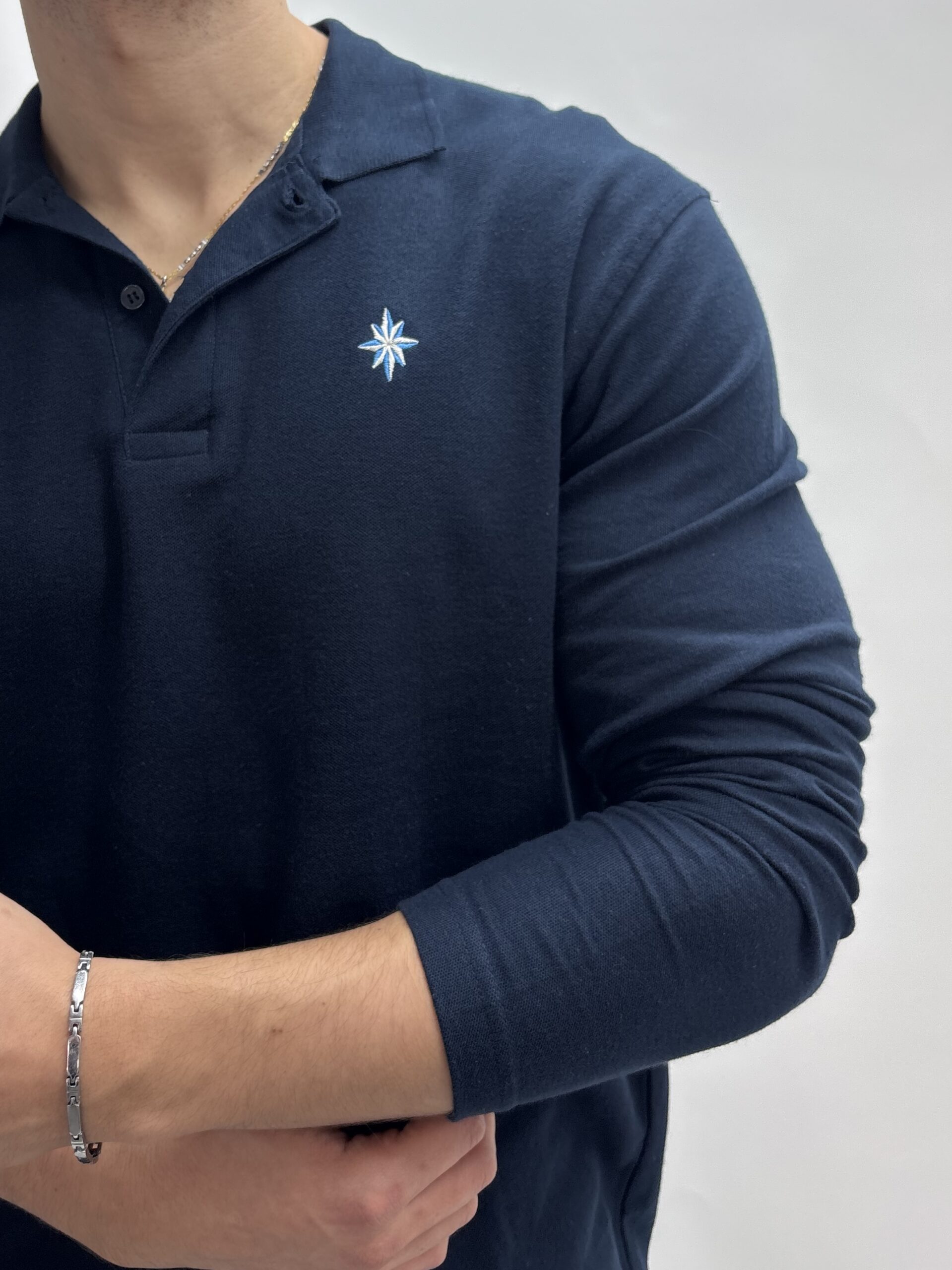 Ultra Relaxed Navy Polo - Image 6