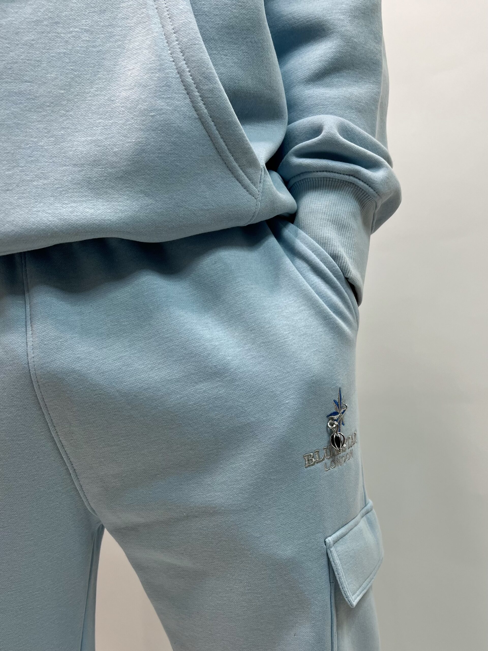 I Sky Blue Cargo Tracksuit - Image 8