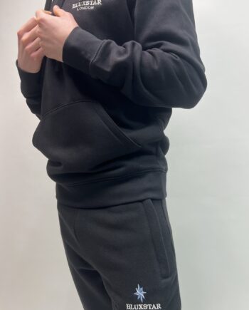 I Black Zip Tracksuit