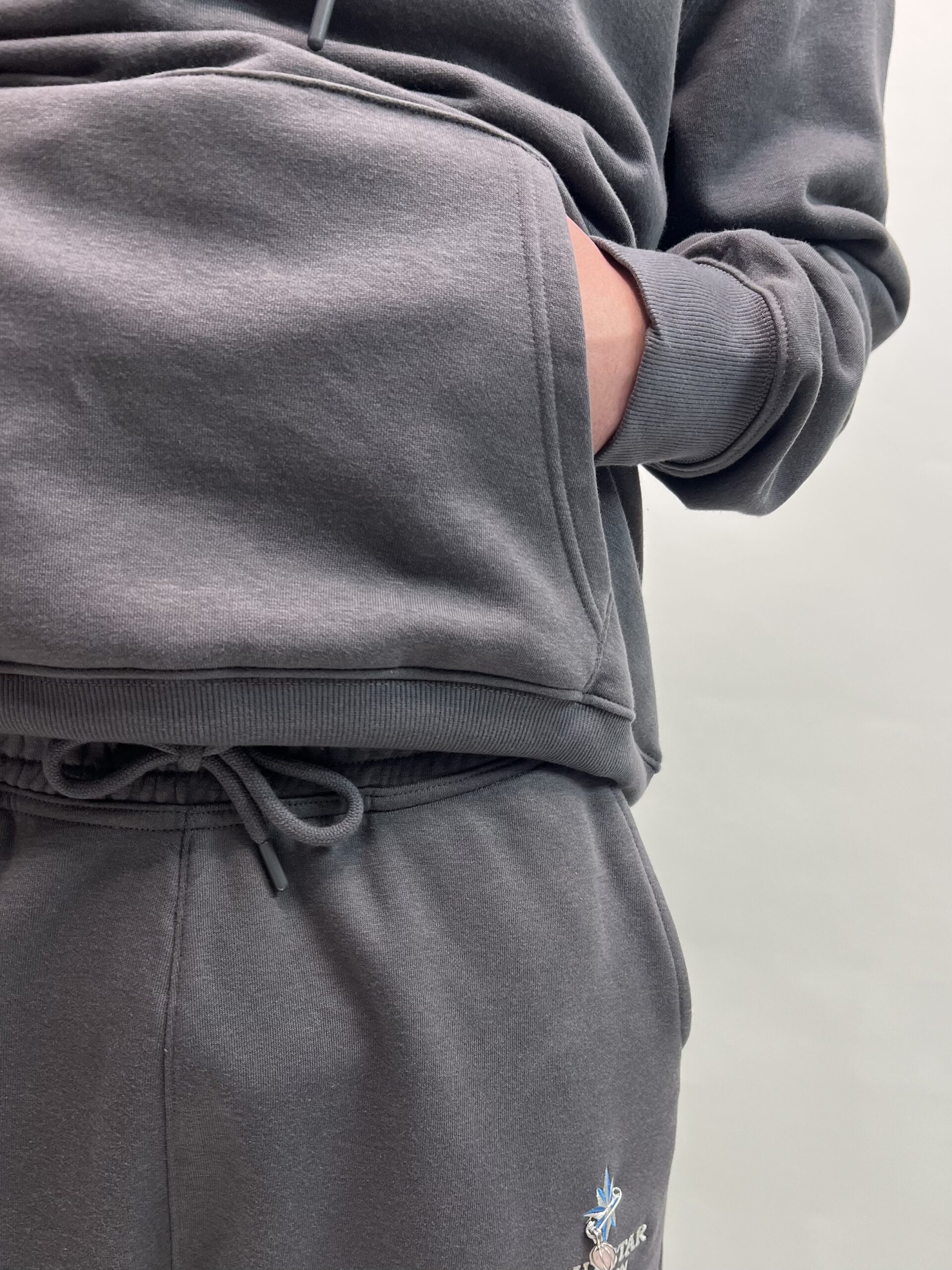 Grey Cargo Hoodie - Image 6