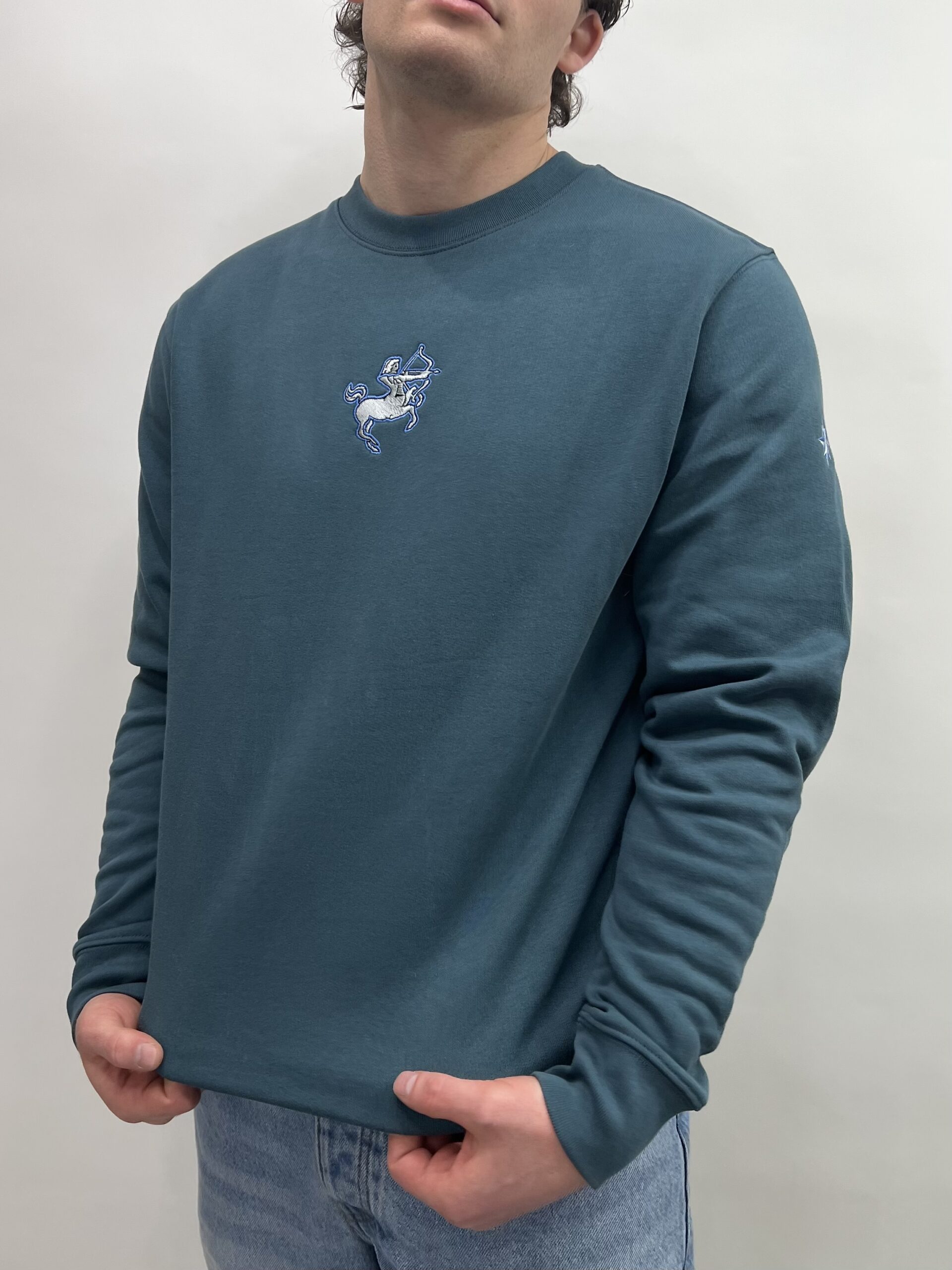 IV Green Zodiac Crewneck