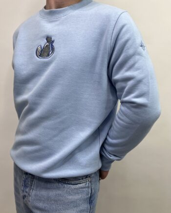 I Blue Zodiac Crewneck