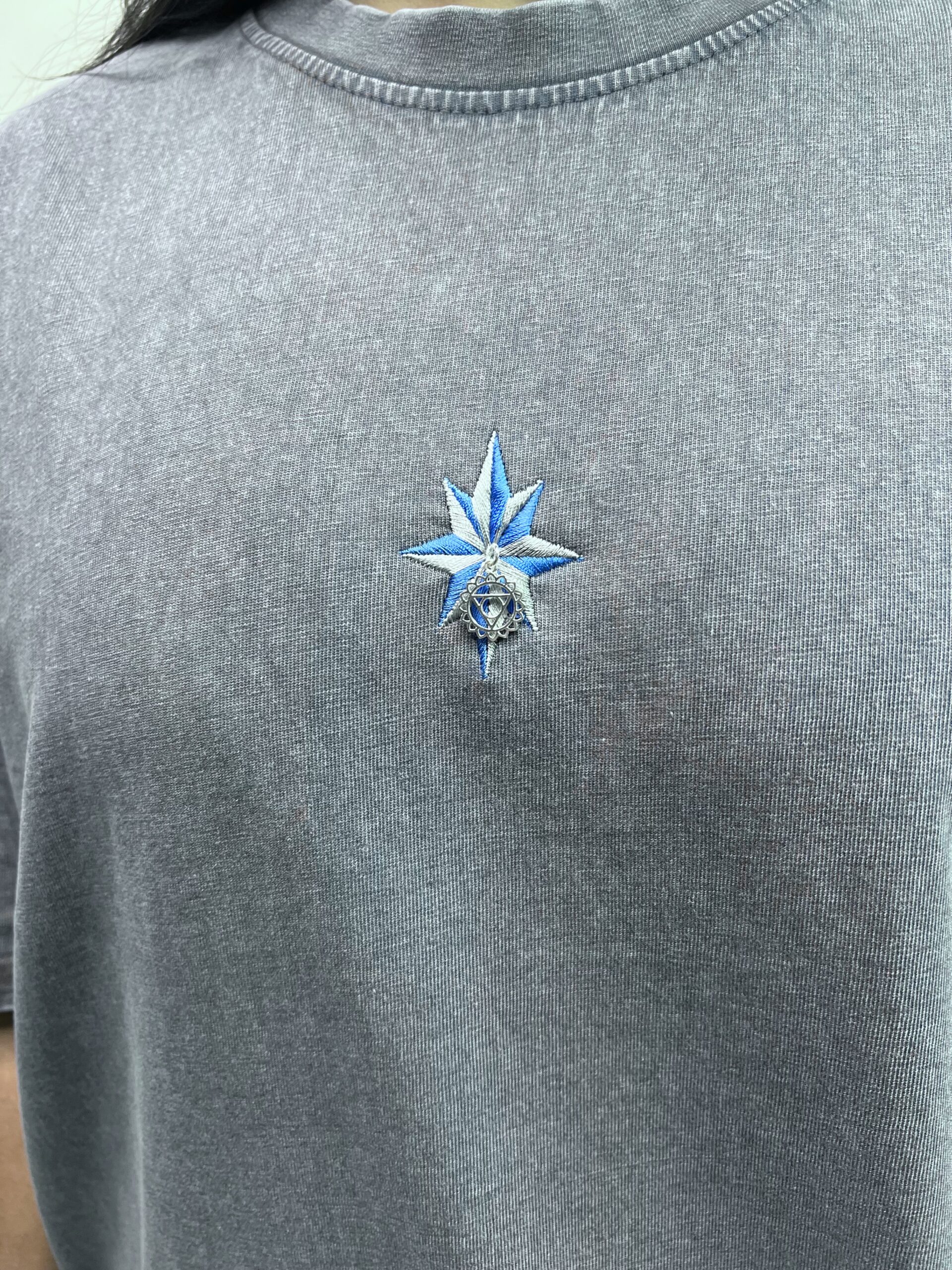 XX Distressed Blue T-Shirt - Image 3