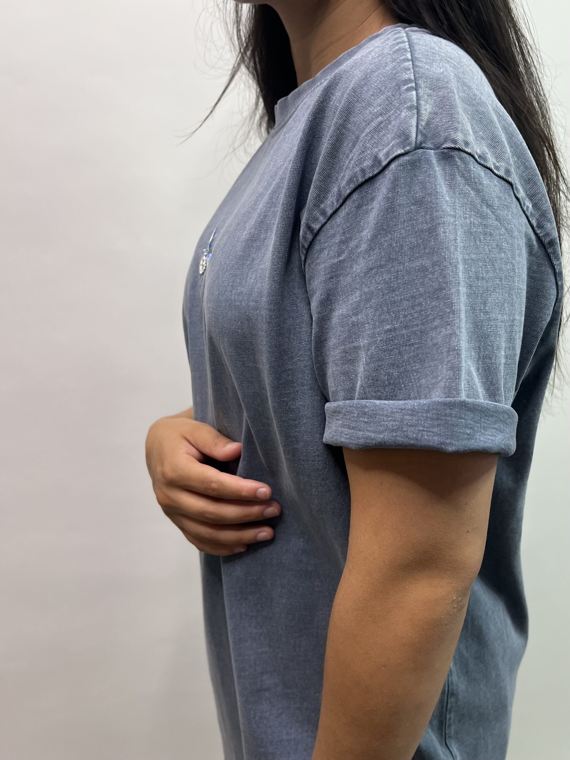 XX Distressed Blue T-Shirt - Image 5
