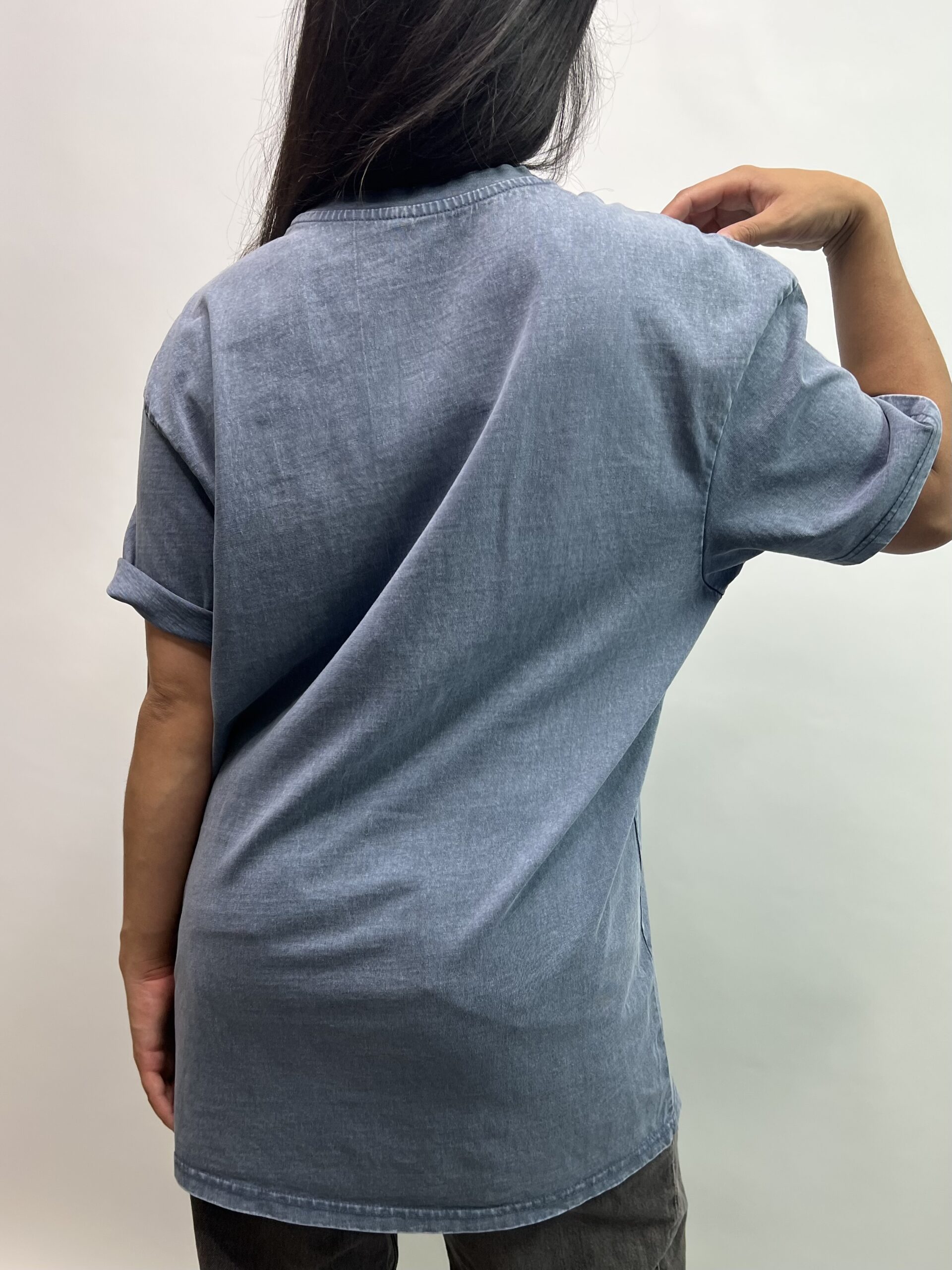 XX Distressed Blue T-Shirt - Image 6