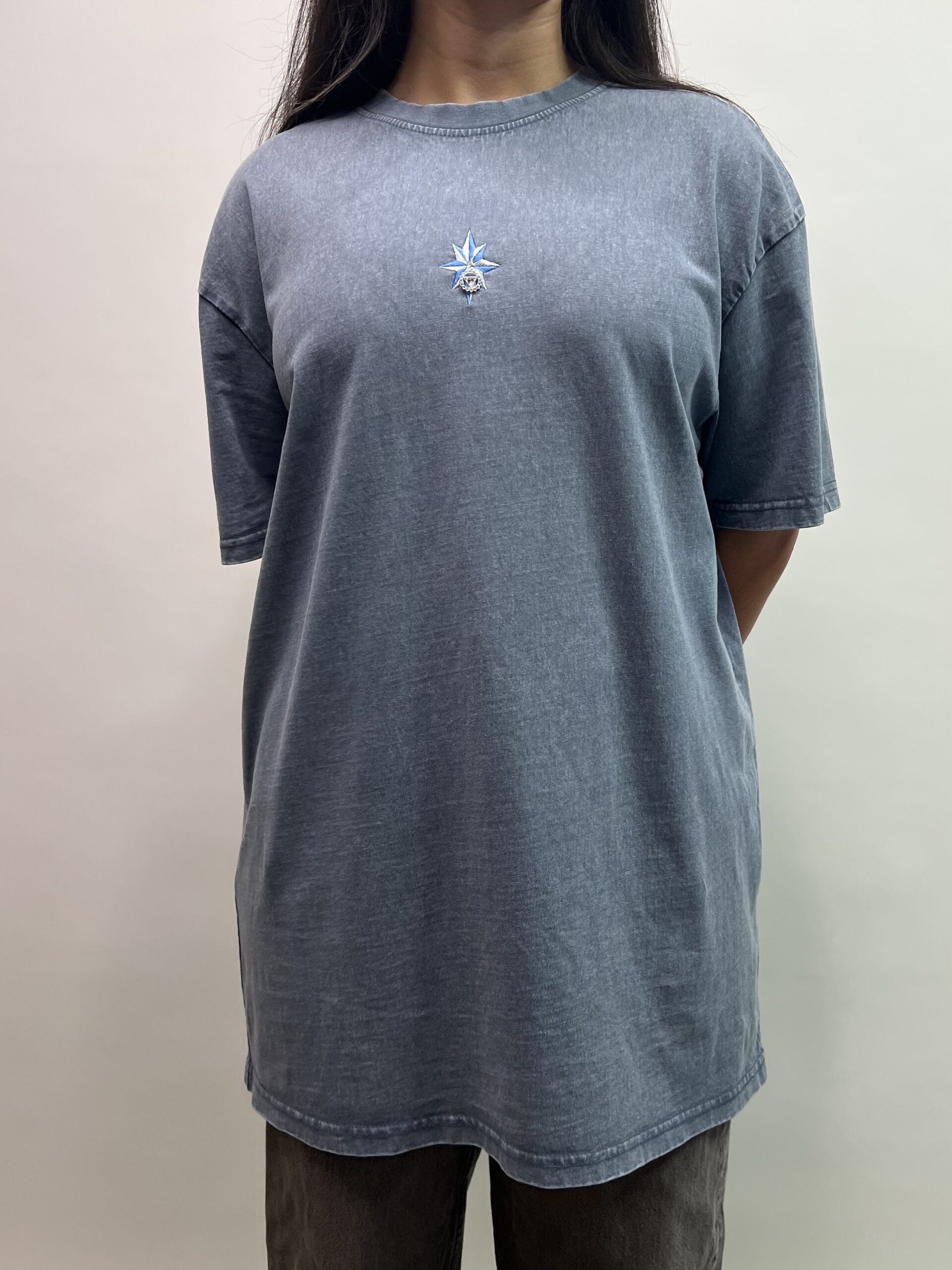 XX Distressed Blue T-Shirt