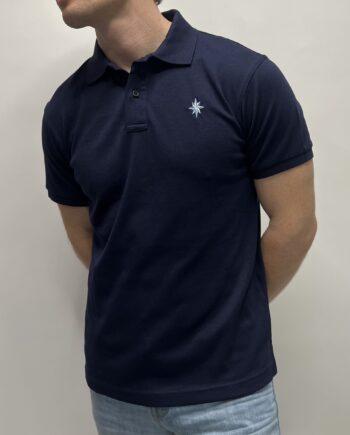 Stretch Polo Navy
